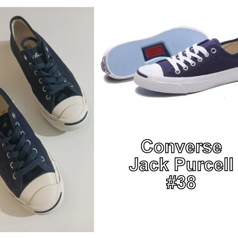Converse Jack Purcell, azules. #38