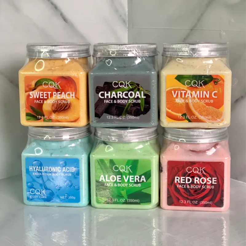 Exfoliantes en tarro