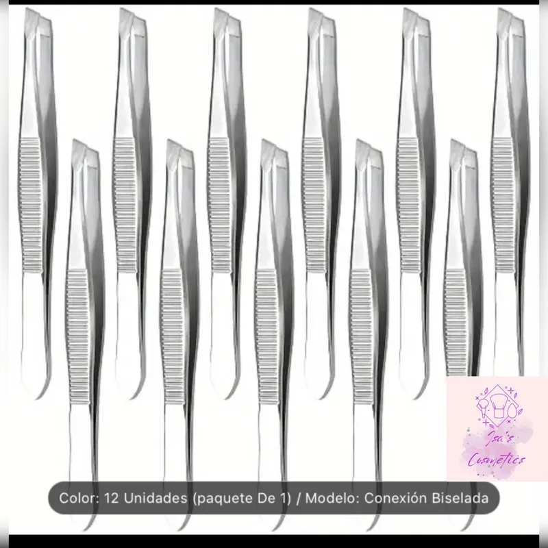 Pinzas de ceja de acero