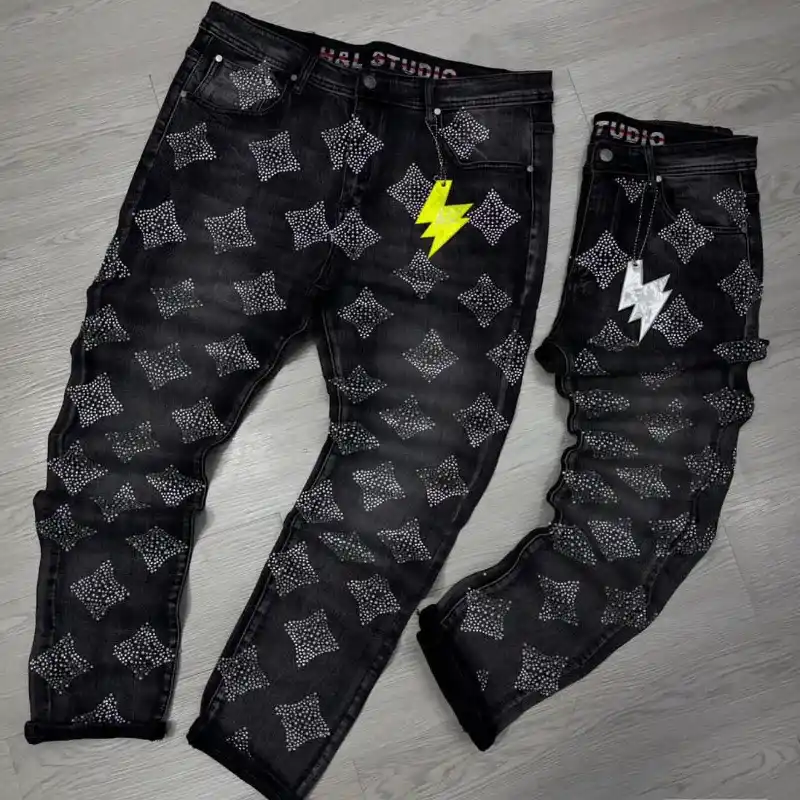 Jeans Piedras/Brillo