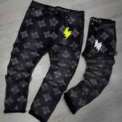 Jeans Piedras/Brillo