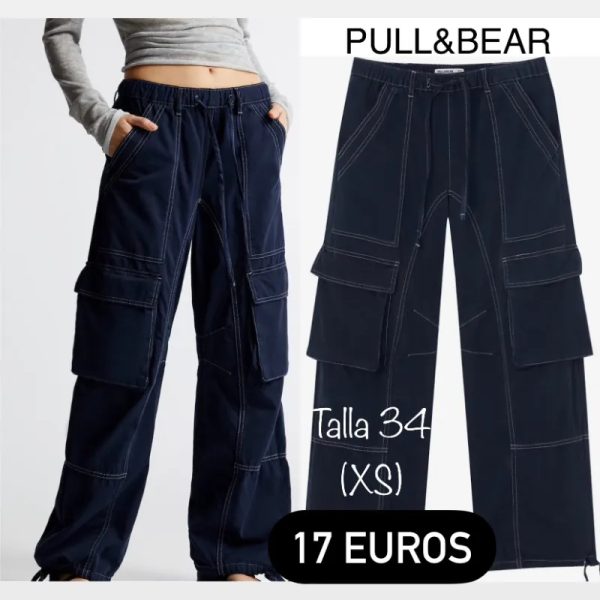 Pantalón Cargo PULL&BEAR