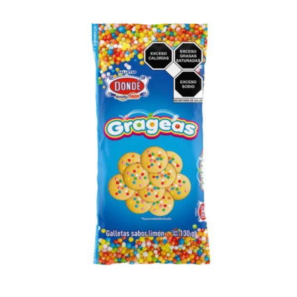 Galletas Grajeas Dondé 20 x 130 g