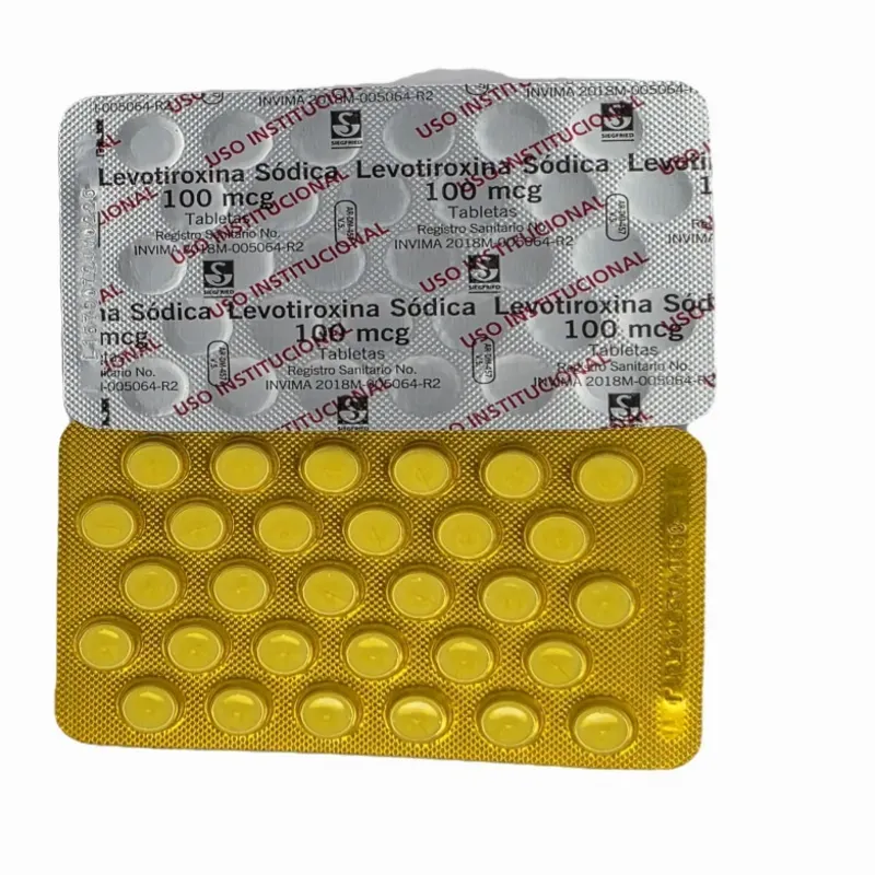LEVOTIROXINA SODICA IMPORTADA (25t,100mg)(VENCIO 2-26 REBAJADA X LA FECHA)