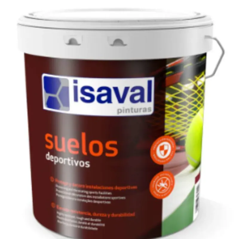 Pintura Suelos deportivos ROJO