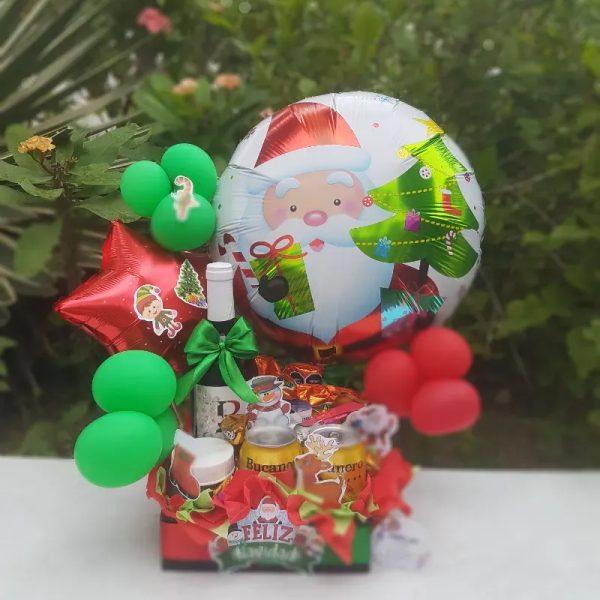 Caja rectangular para navidad