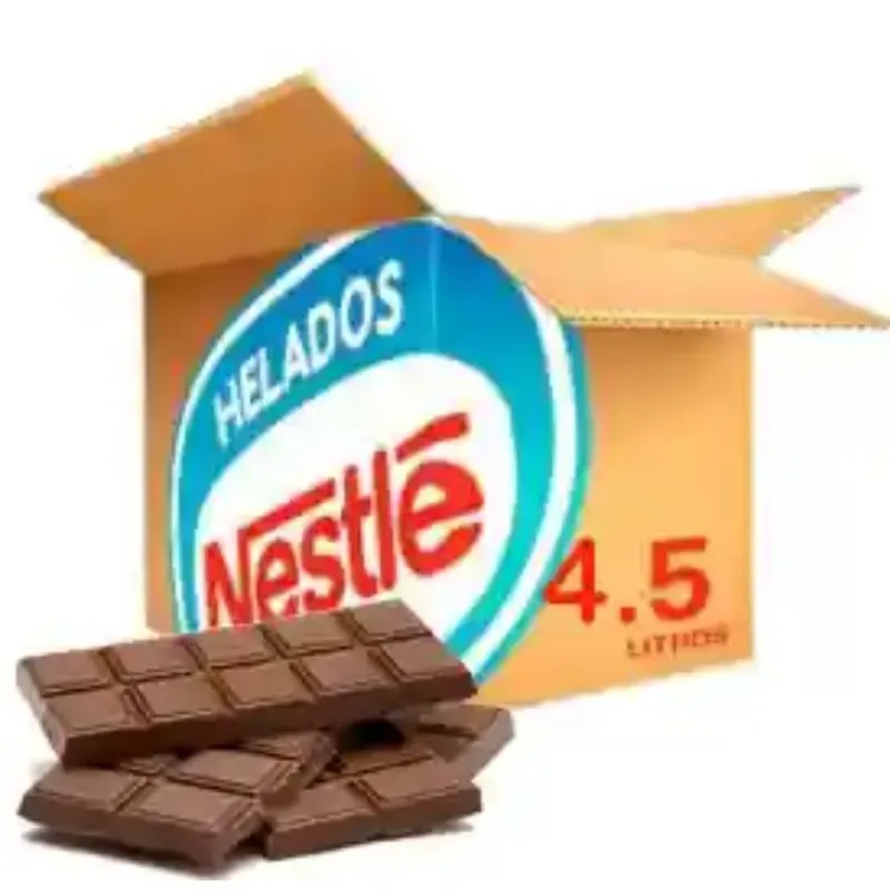Helado Nestlé 4.5 sabores fresa vainilla