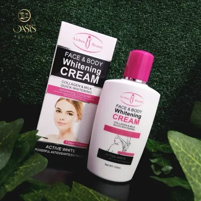 Crema blanqueadora para rostro y cuerpo