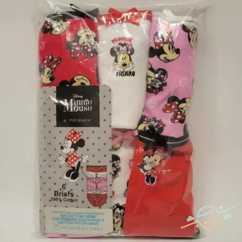 Pack 6 blumers Minnie PRIMARK