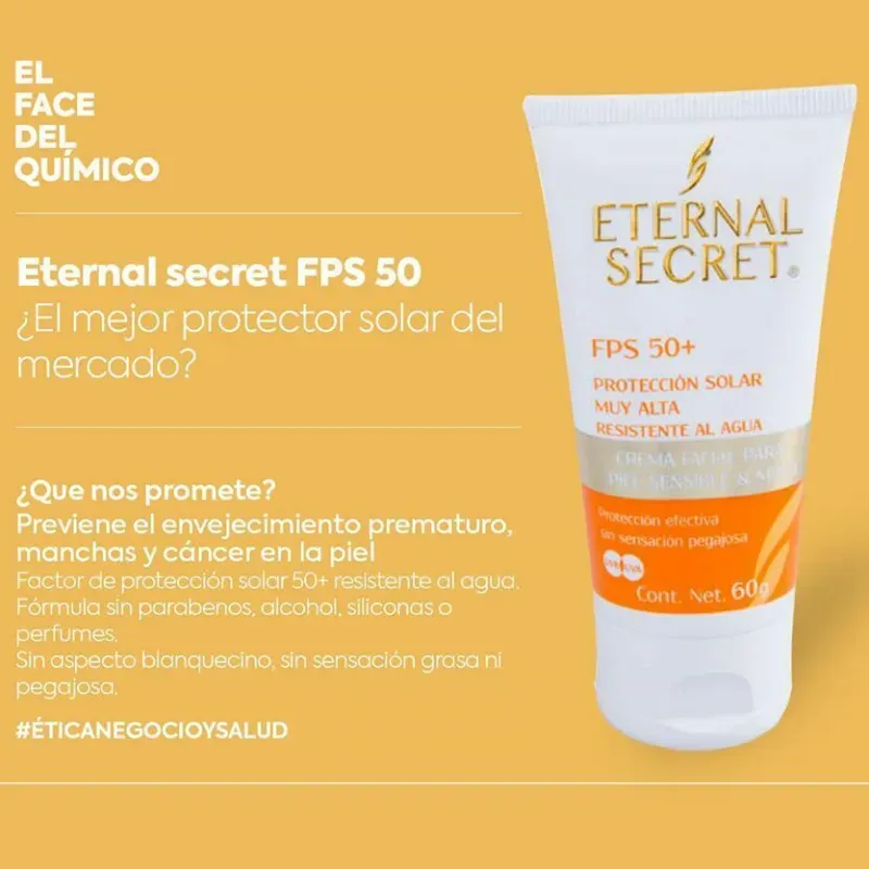 PROTECTOR SOLAR ETERNAL SECRET 50+SPF 60g