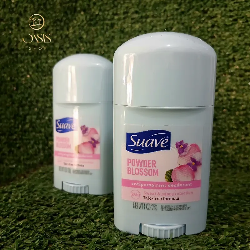 Desodorante de barra Suave Powder Blossom