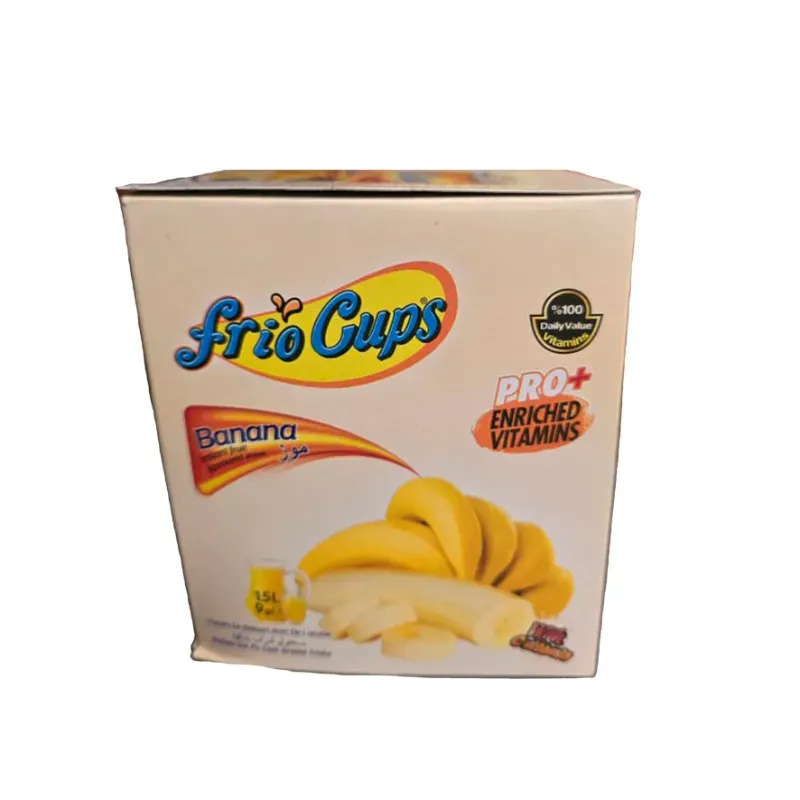 Refresco instantáneo Cups sabor  Banana (24 sobres)