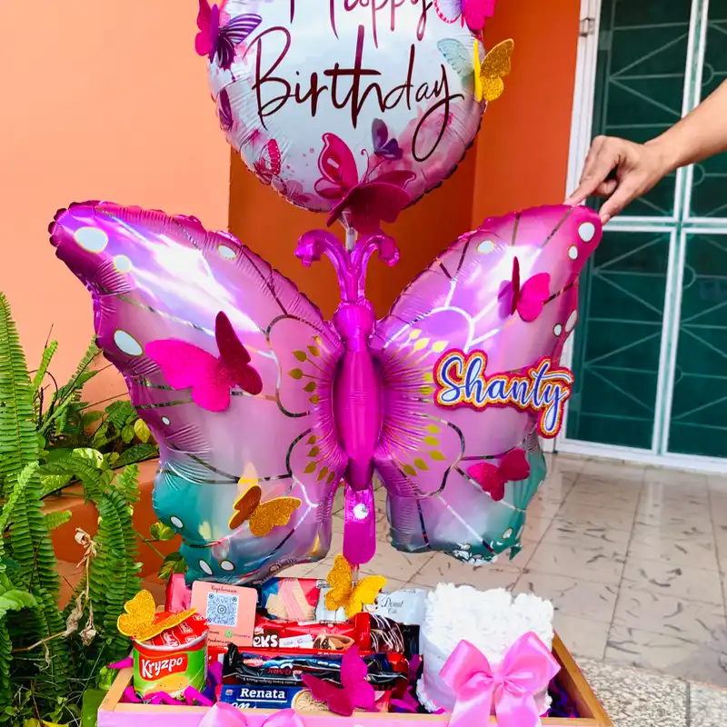 Bandeja Decoración Mariposa