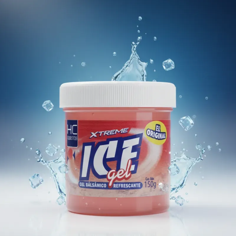 GEL BALSAMO ICE REFRESCANTE(Ofrece una sensación de frío intenso inmediata, ideal para el alivio muscular o cutáneo.)(vence 12/2028)