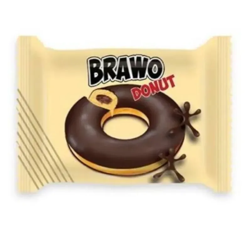 Donut rellena de chocolate