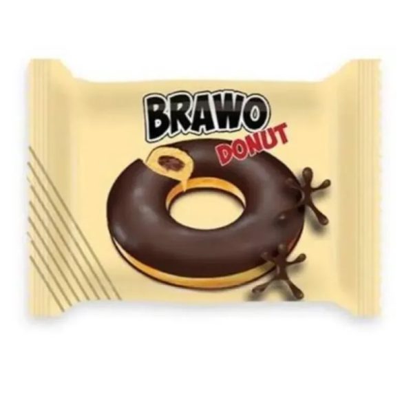 Donut rellena de chocolate