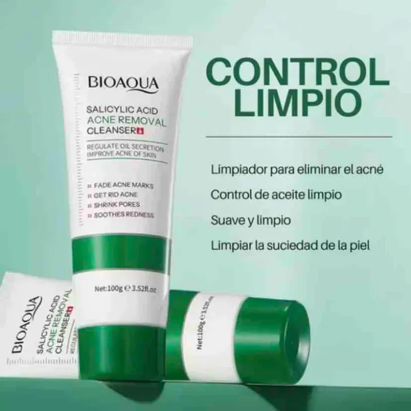 Limpiador Facial de Ácido Salicílico 100g