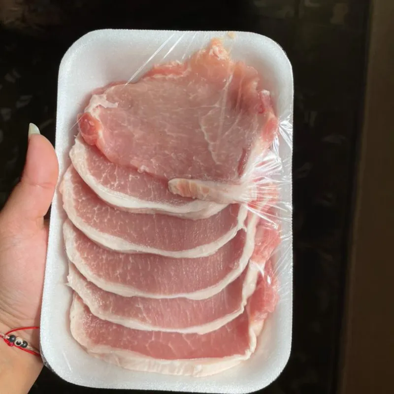 Lomo de cerdo deshuesado lasqueado 1lb