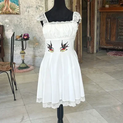 Vestido golondrinas