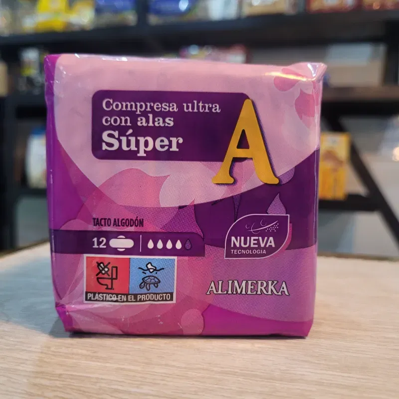 COMPRESA ULTRA ABDORVENTE ALIMERKA