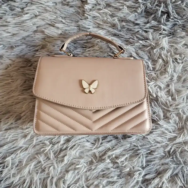 Cartera beige