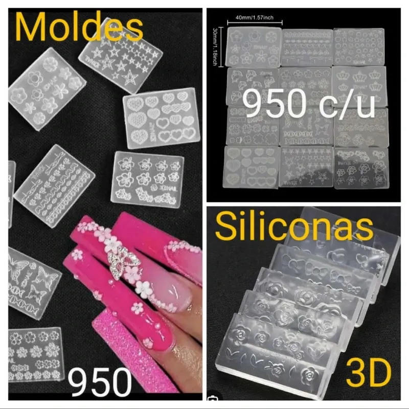 MOLDES DE SILICONA