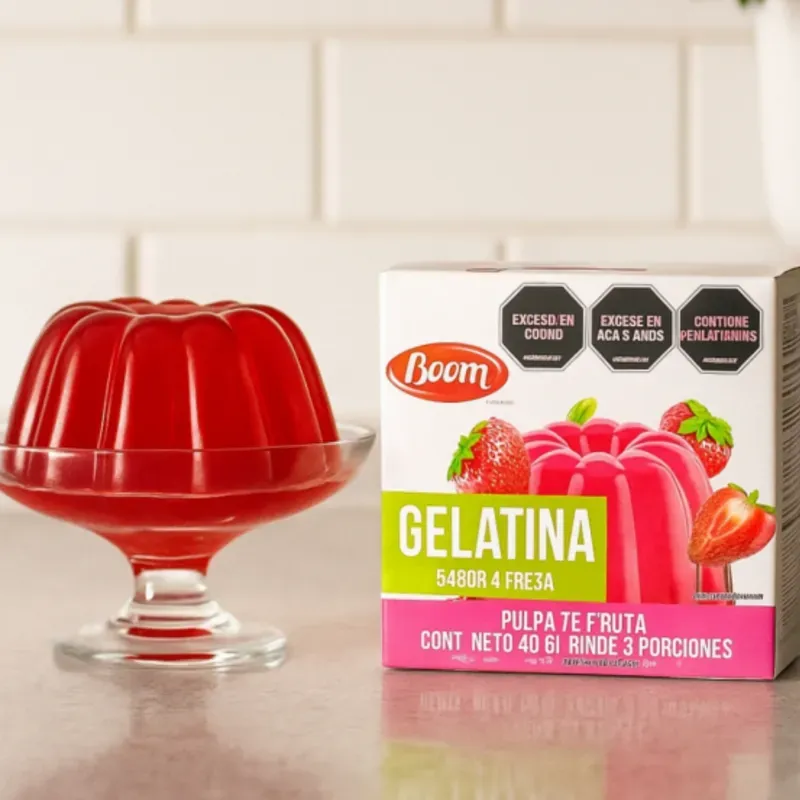Gelatina de Fresa 