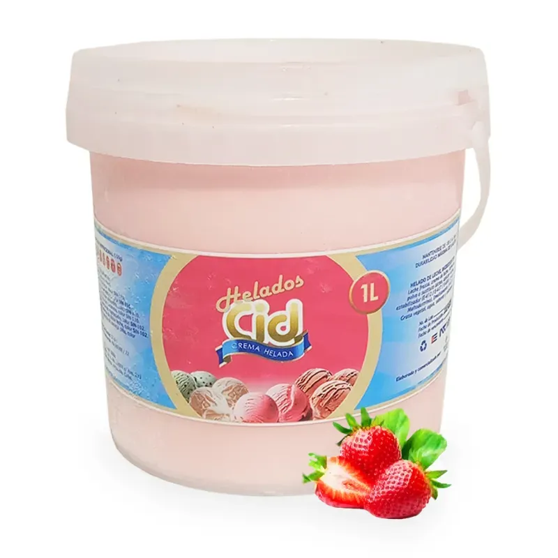 Cubetas de 1Lt de Helados CID