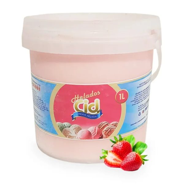 Cubetas de 1Lt de Helados CID