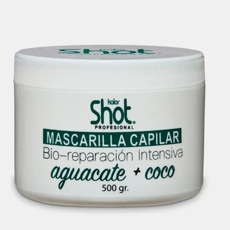 MASCARILLA CAPILAR BIO-REPARACIÓN INTENSIVA AGUACATE  Y COCO  SHOT