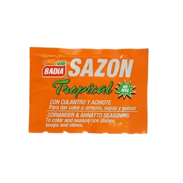 Sazón Tropical con culantro y achiote