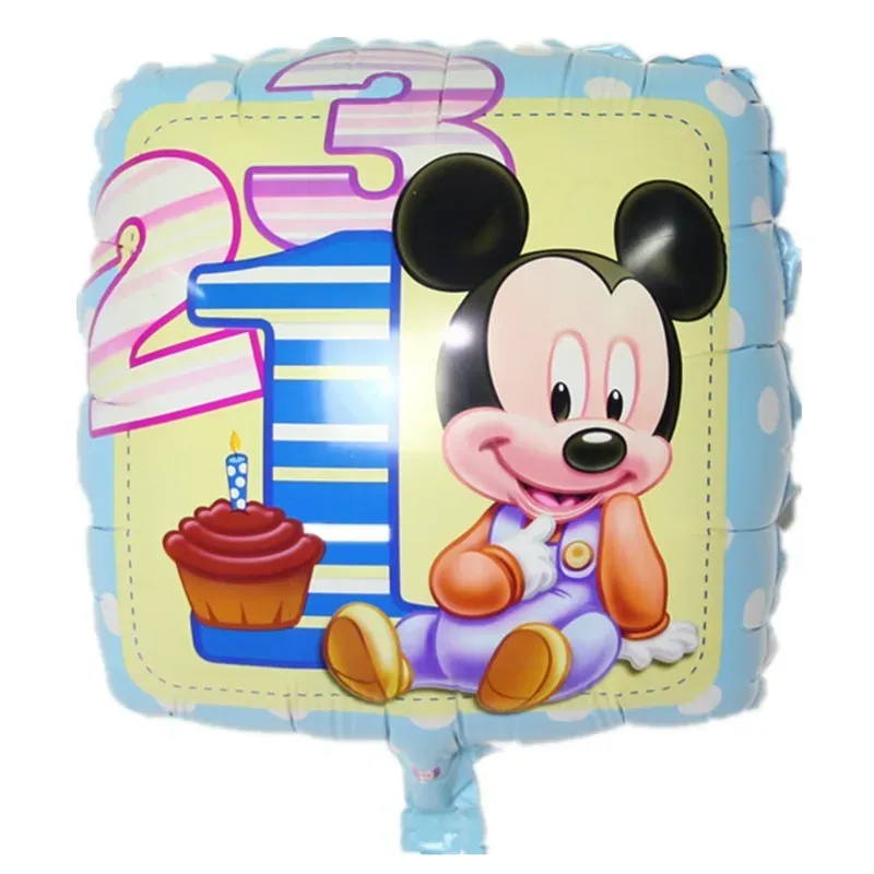 Globo Temático Cuadrado Mickey Mouse