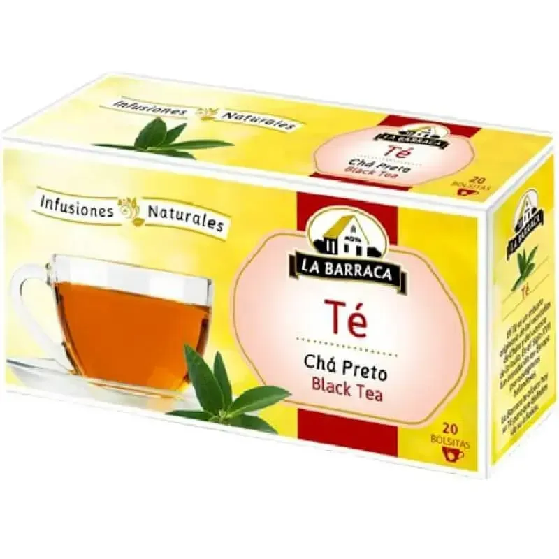1201016 - TE NEGRO CAJITA 20 SOBRES 1.5 G LA BARRACA - U/M: U