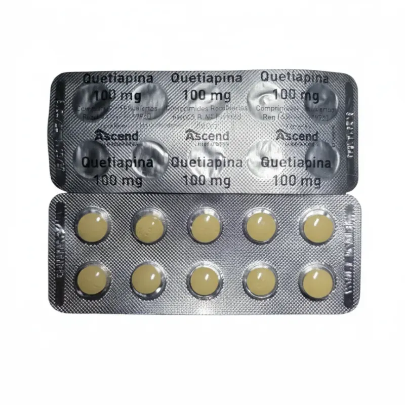 QUETIAPINA 100MG 10 PASTILLAS (VENCE 8-27)