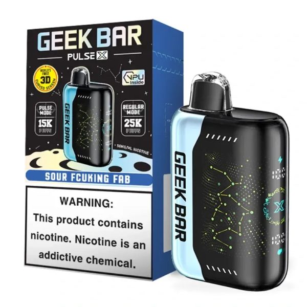GEEK BAR PULSE X — Sour Fcuking Fab