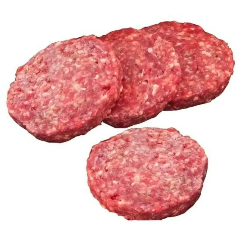 Hamburguesas de Res (4 Unidades)