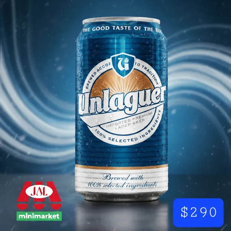 Cerveza Unlager Lata