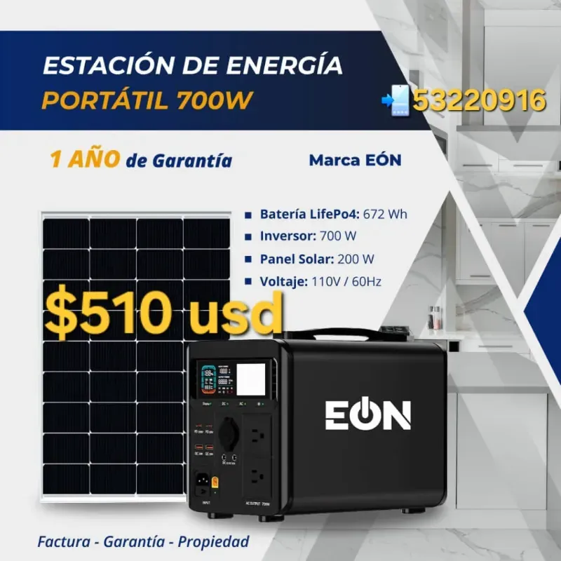 Estación de energía 700W