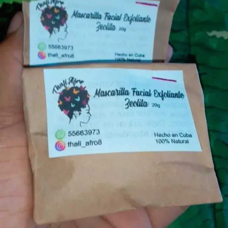 Mascarilla Exfoliante de Zeolita