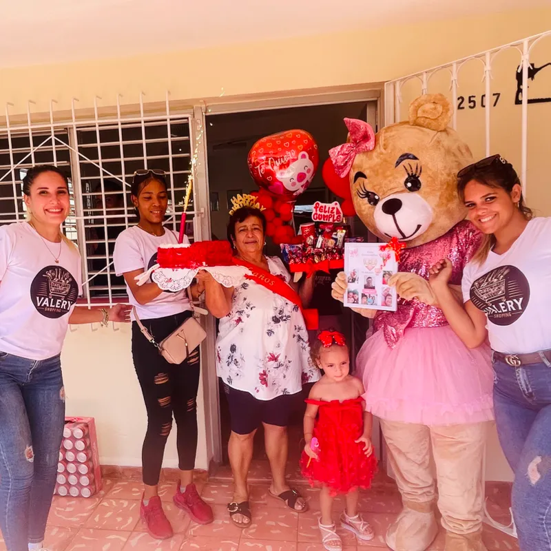 Entrega súper especial para una madre