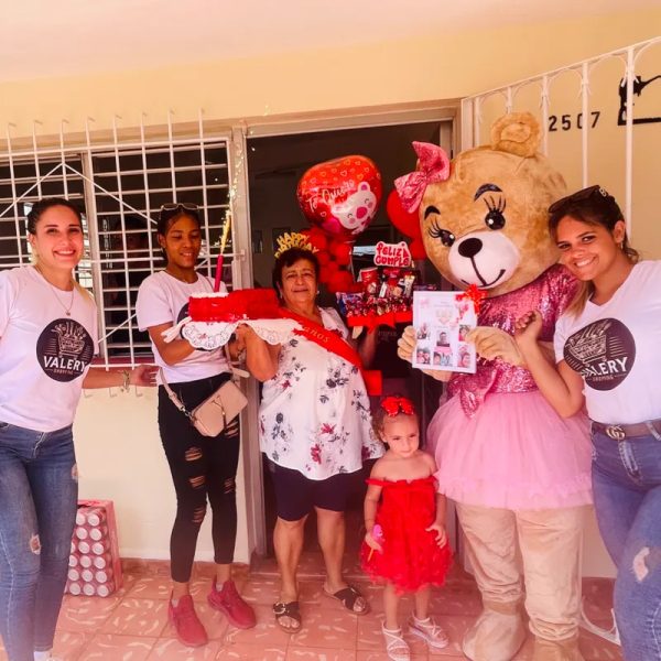 Entrega súper especial para una madre