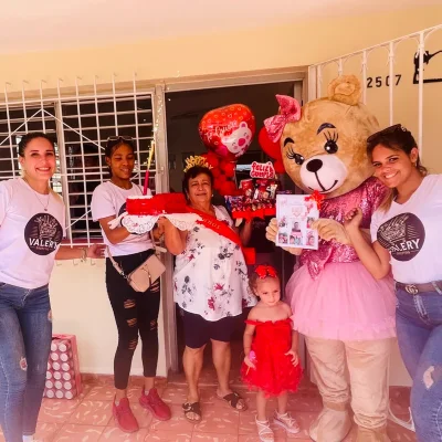 Entrega súper especial para una madre