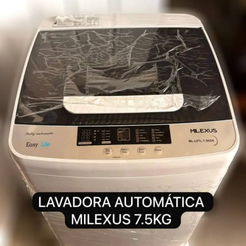 Lavadora Automática Milexus 7.5 Kg
