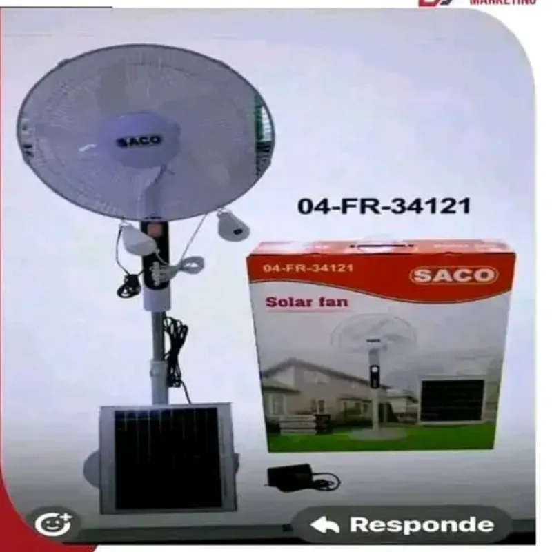 Ventilador recargable