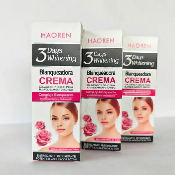 Crema blanqueadora