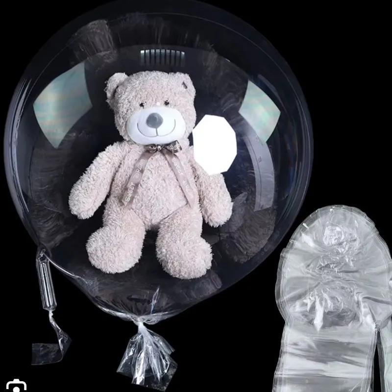 Globo burbuja para peluches