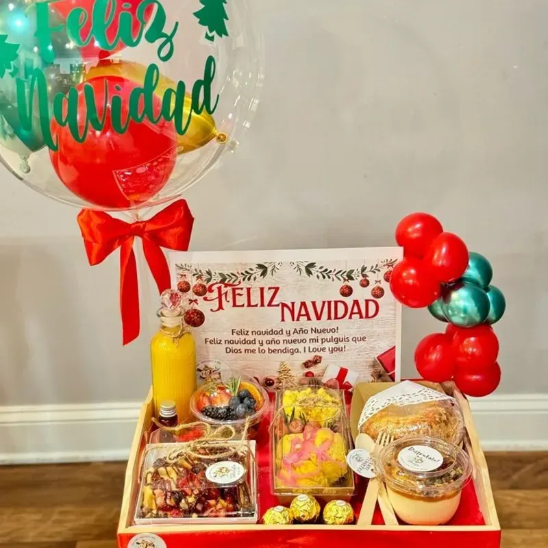 Bandeja de desayuno Feliz Navidad✨❤️