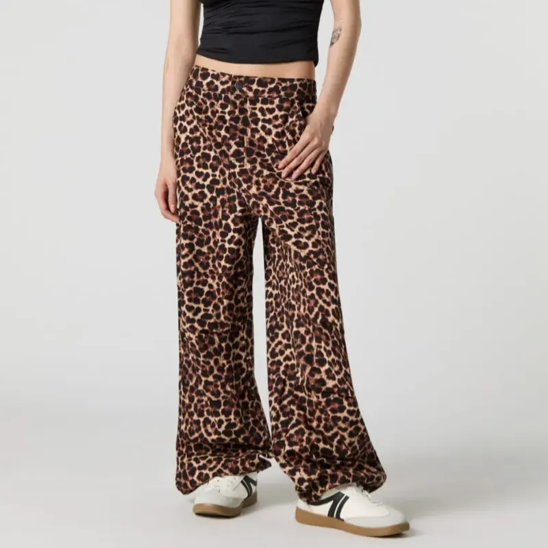 Pantalon animal print