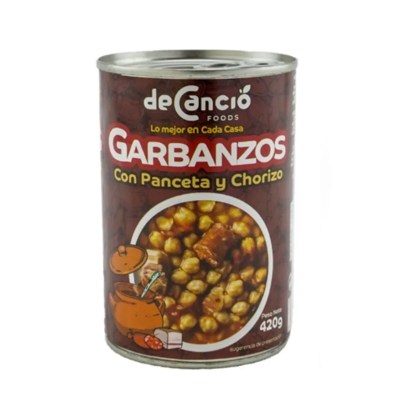 Garbanzo con Panceta y Chorizo deCancio