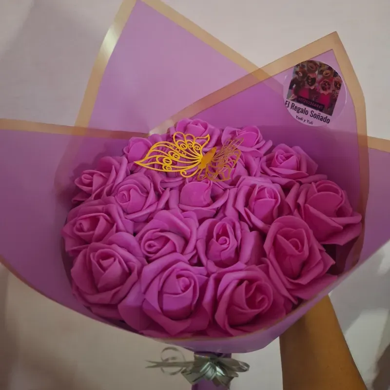 small bouquet of flowers